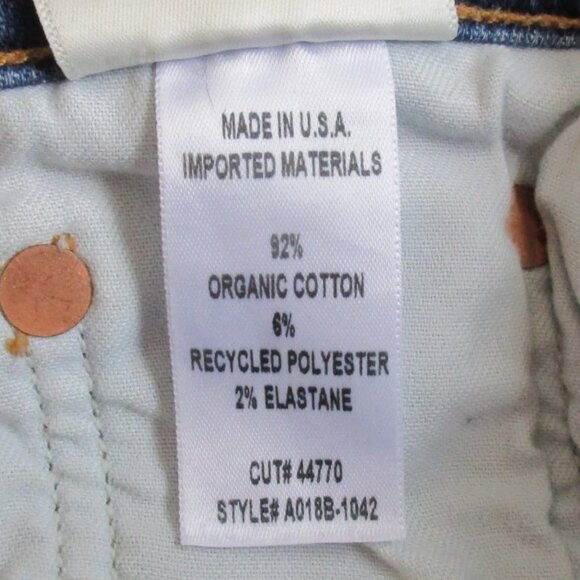 AGOLDE Jeans Size 26 Sophie Crop Skinny Denim - Picture 10 of 12